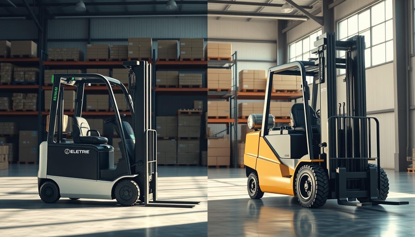 escolha de empilhadeiras