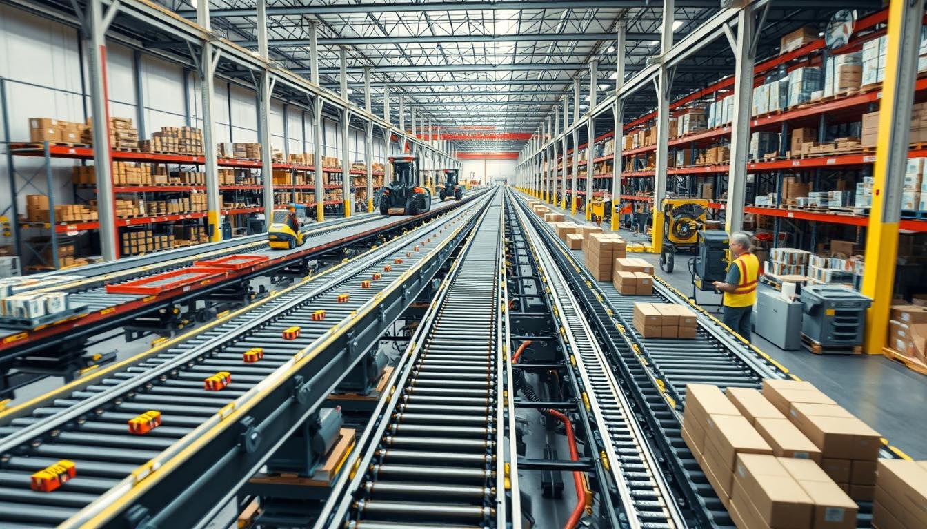 otimização de logística industrial