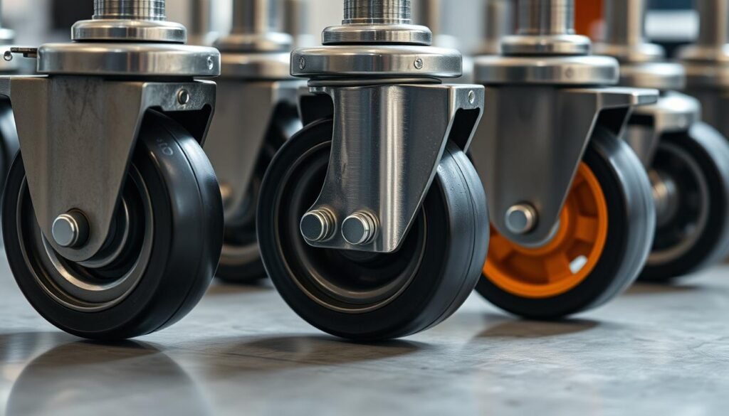 materiais de rodízios industriais