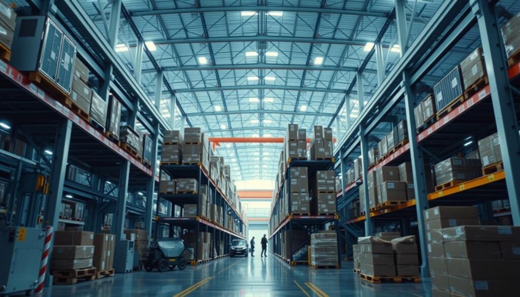 benefícios logísticos