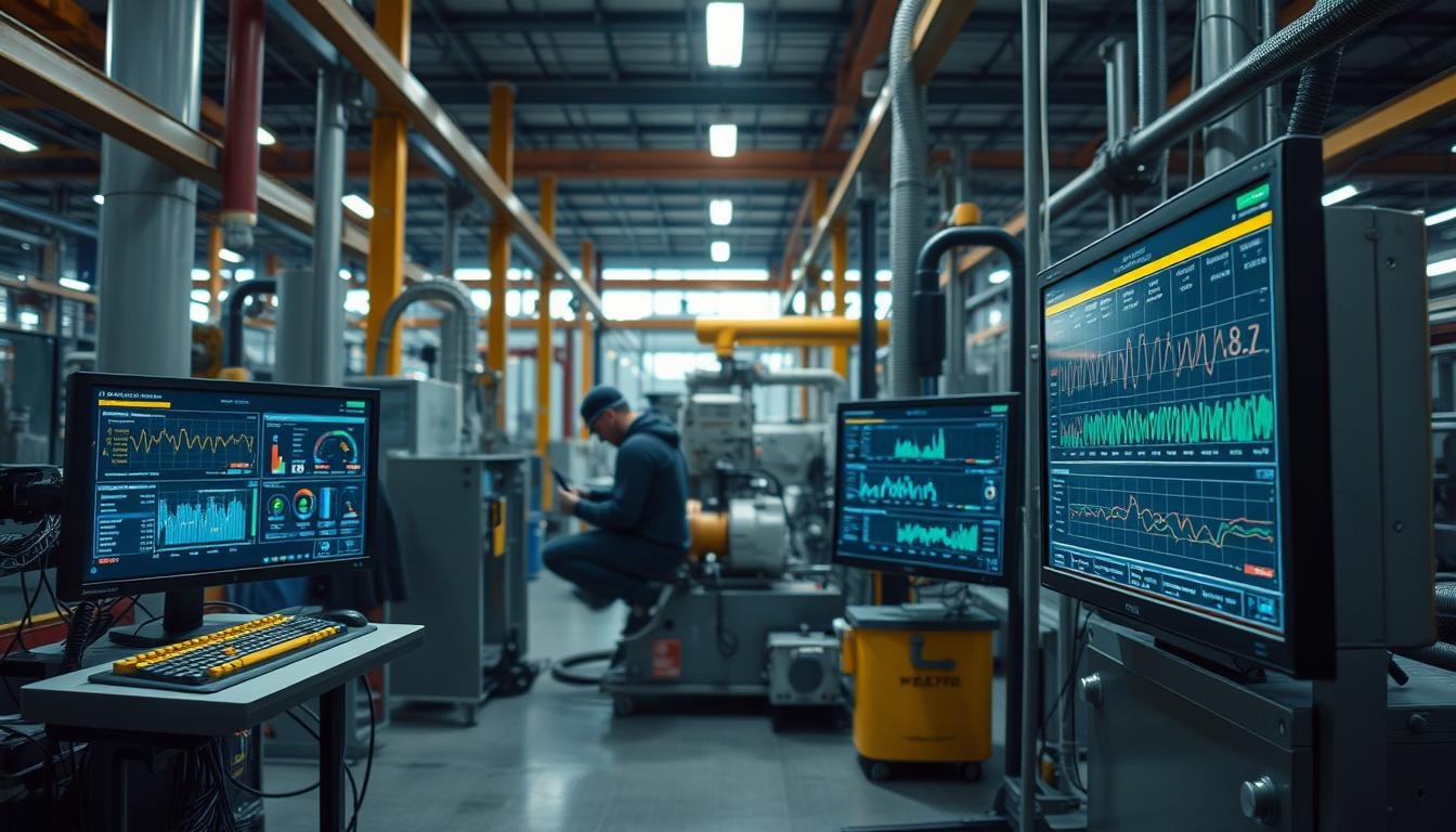 monitoramento de vibrações em equipamentos industriais